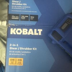 KOBALT  2-in-1 Shear / Shrubbery Kit 