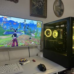 Black Gaming Pc Computer Desktop RTX 2060 / i5-11600KF 