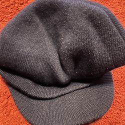 Navy Blue Knit Caps Two Total For $10