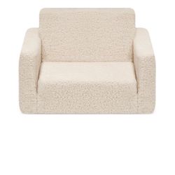 New Cozee Kids 2-in-1 Couch/ Sherpa Kids Chair/ Lounger 
