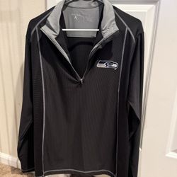 Seahawks Quarter Zip Sweatshirt