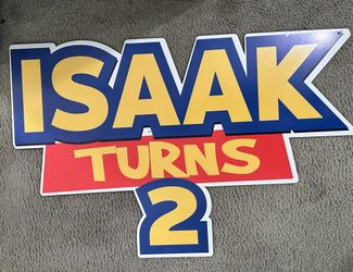 birthday sign