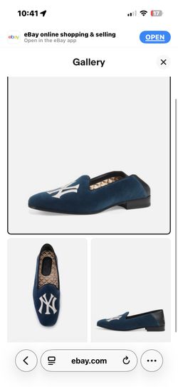 Gucci loafers velvet