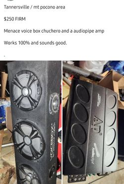 Chuchero Voice Box And A Amp