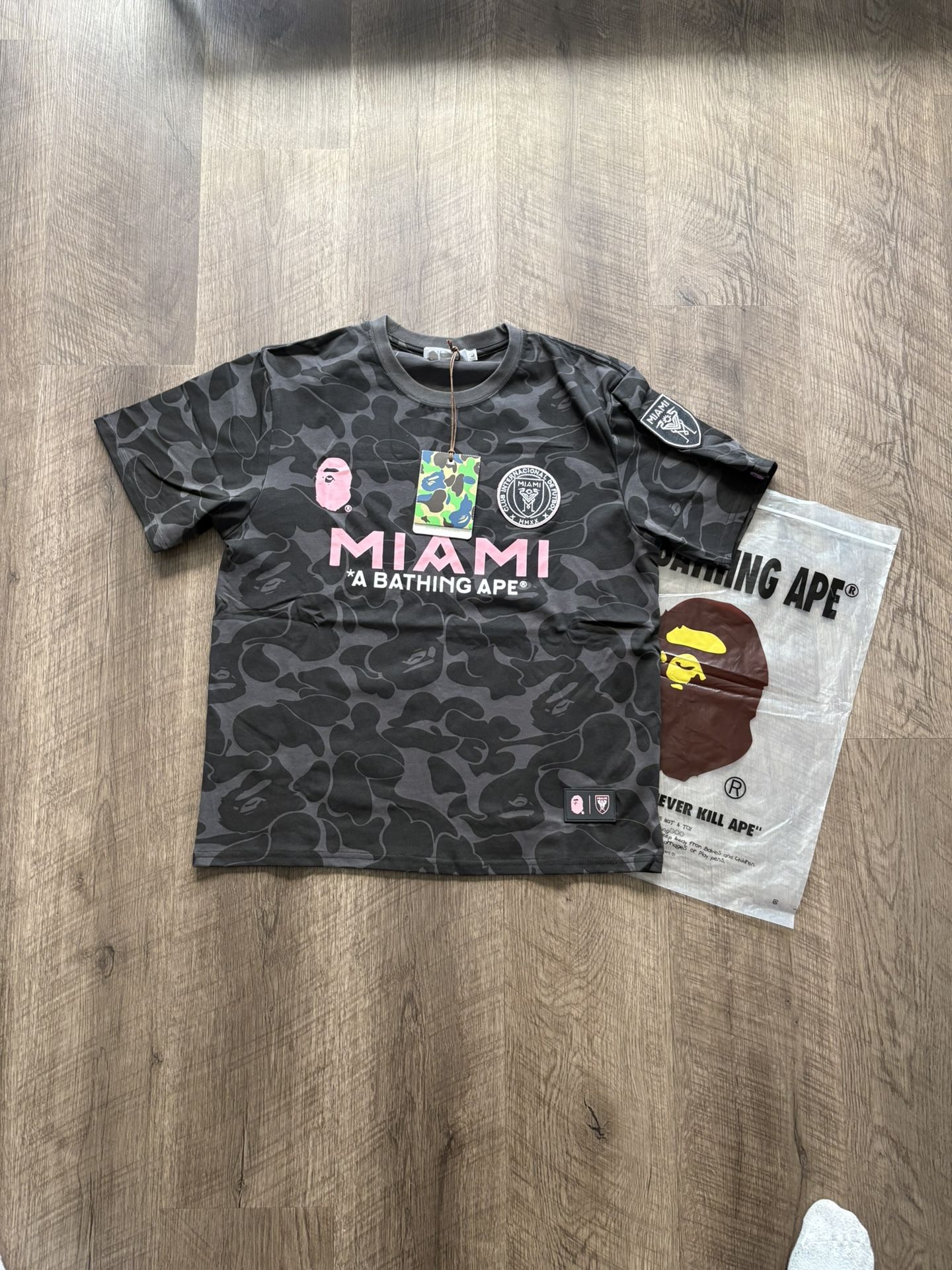 BAPE x Inter Miami FC Exclusive Black Adult L