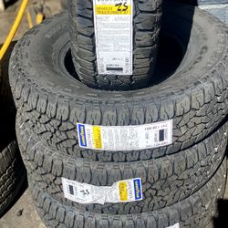 SET OF FOUR NEW TIRES 235/75R15 GOODYEAR