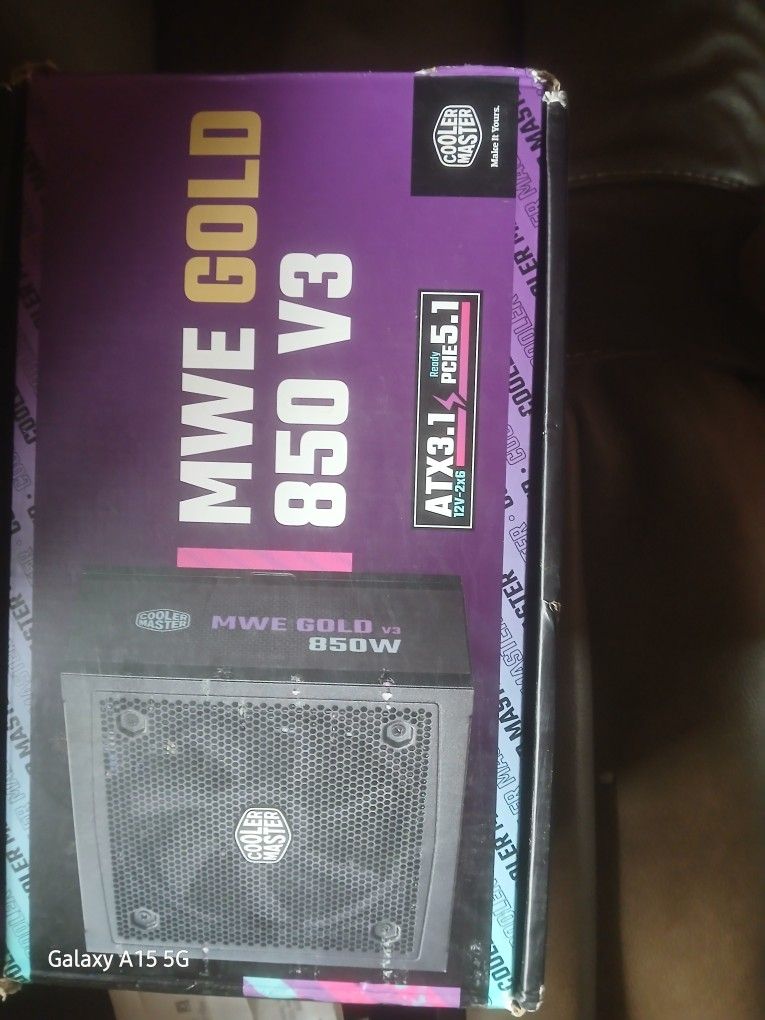 Cool Master MWE Gold 850 V3 ATX 3.1Full Modular Power Supply