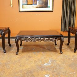 Coffee Table - Brown (3 Piece) New