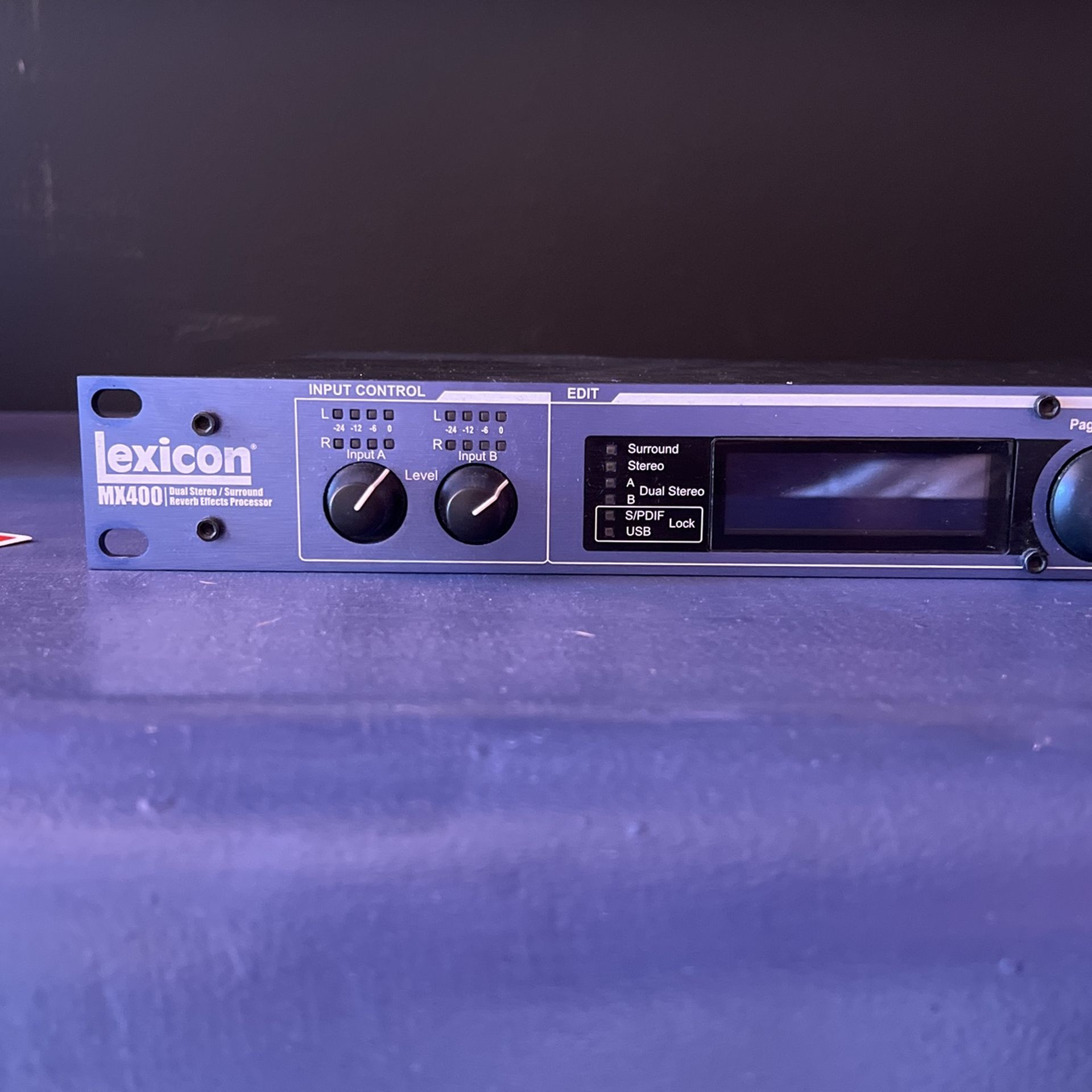 Lexicon MX400 dual stereo fx unit