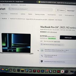 MacBook Pro 2023 M2 Pro 32gb Ram 1tb 