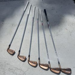 Men's RH Golf Clubs - King Cobra Forged Tec Copper Iron Set 5-P