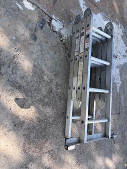 Werner scaffold ladder