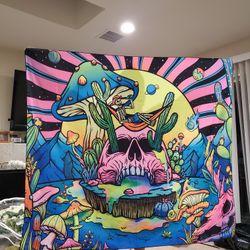 5x4 Skull Tapestry Backdrop