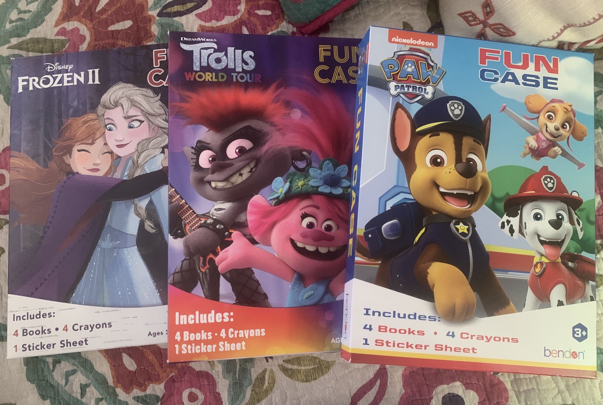 ~New~ Frozen II or Paw Patrol or Trolls Fun Case Pack