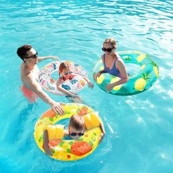Kids Toys Pool Float Swim Ring Goggle Water Gun Huge Yard Sale