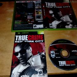 Xbox Game True Crime New York City 