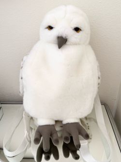 Universal Studios Harry Potter Hedwig Snowy Owl Plush Backpack