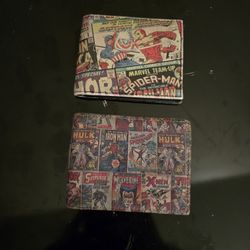 Retro Marvel Wallets