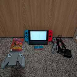 Nintendo Switch V1 HAC-001(-01) Console Bundle