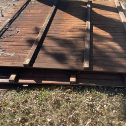 free wood fence 8x8 