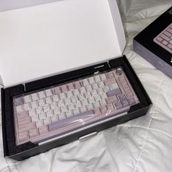 Pink Wireless Keyboard 75%
