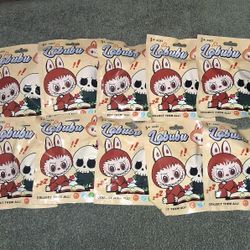 Labubu Surprise Figures Party Favors 10 Pieces 