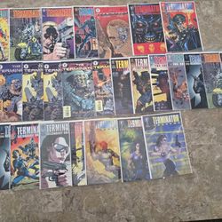 Terminator Comic Book Lot
