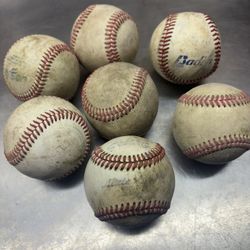 Leather Cover Baseballs 