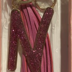 Keychain with initial ( N )