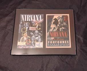 Nirvana Frame 8 inch x 10 inch GLASS NEW 