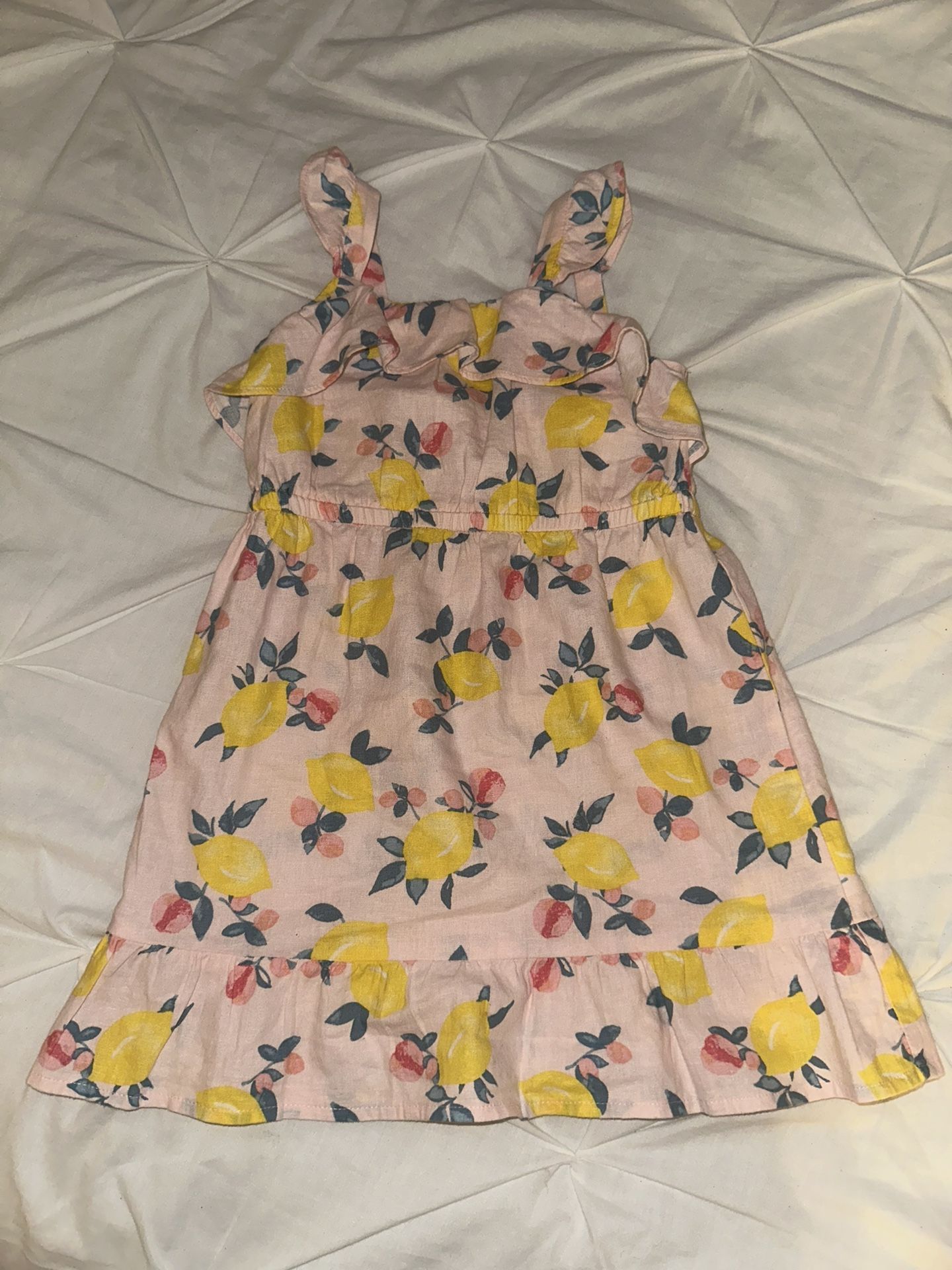 OshKosh B'gosh Pink and Yellow lemon Dress