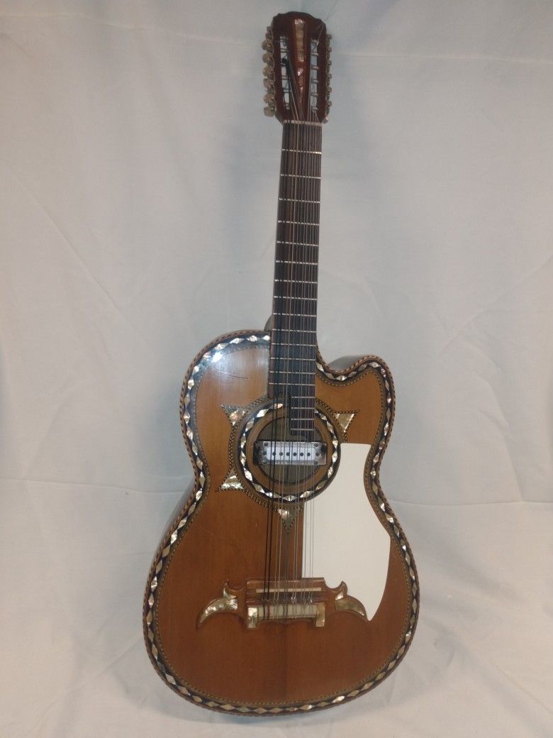 OLD Vintage BAJO SEXTO Solid Rosewood And Spruce XLNT