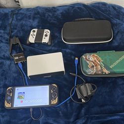 Switch OLED with EXTRAS