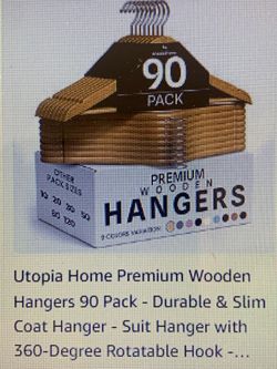 Wood hangers