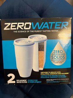 Zero water filter