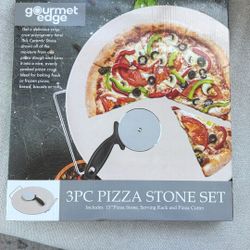 Pizza stone set