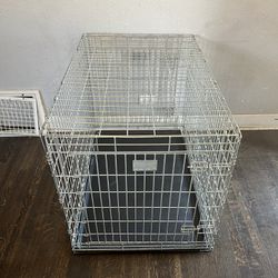 Ultra-Strong Double Door Wire Dog Crate