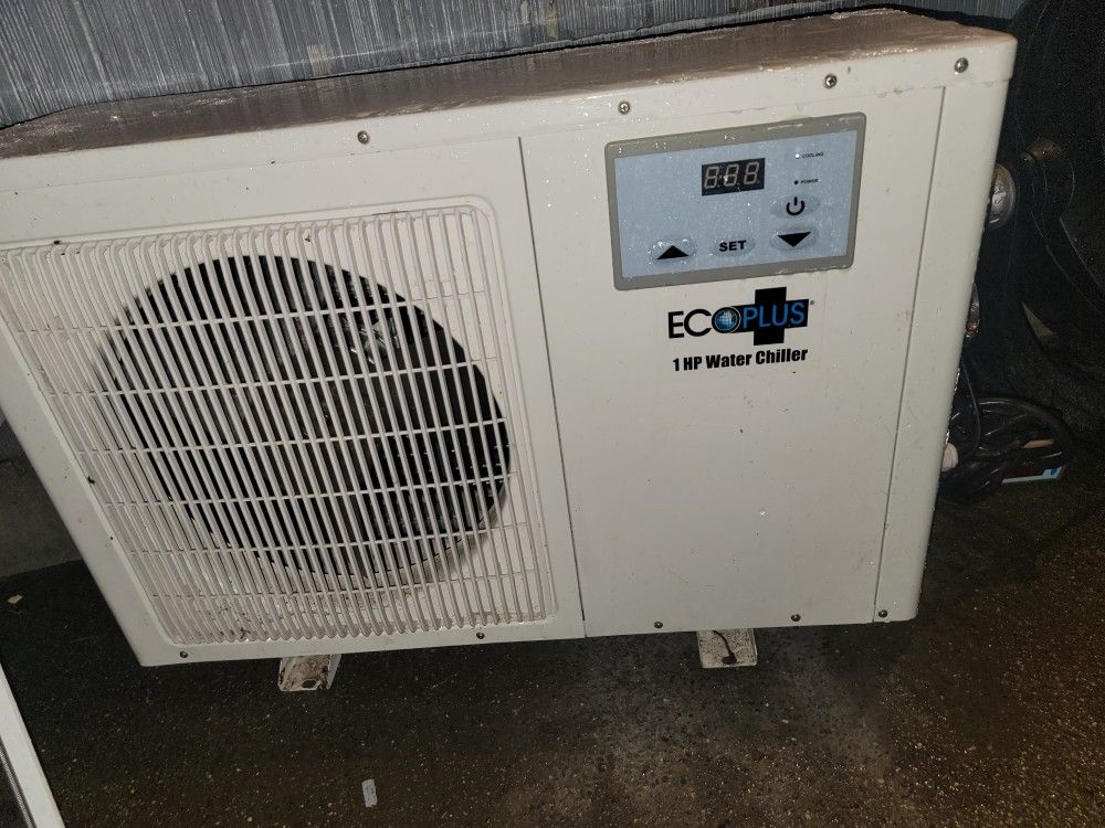 ecoplus 1 hp water chiller