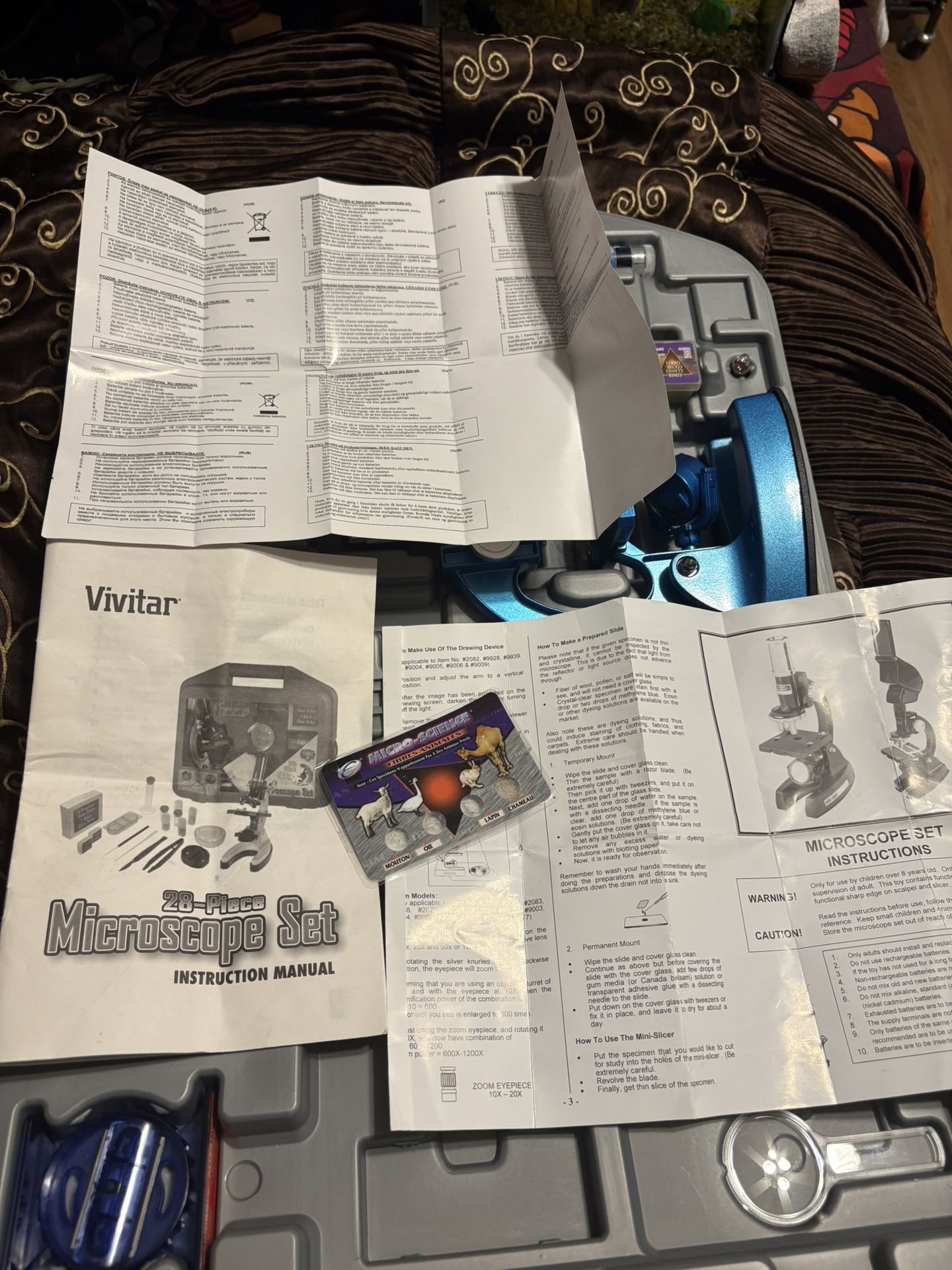 Kids Science Microscope