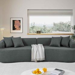 🔥🔥Curved Modular Sectional Sofa, 4 Seats, Comfortable High-Density🔥🔥

Brand new in box 📦
