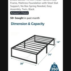 Twin Bed Frame 