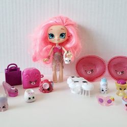 Shopkins Shoppies Beach Style "Isla Hibiscus" Doll And Accessories 