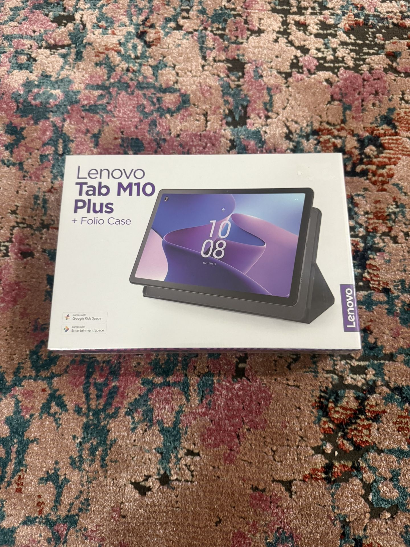 New Lenovo M10 10.6ā 64GB Tablet With Folio Case