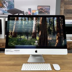 iMac 27" 5K*64GB RAM*500GB SSD*3.8Ghz Intel 8 Core i7