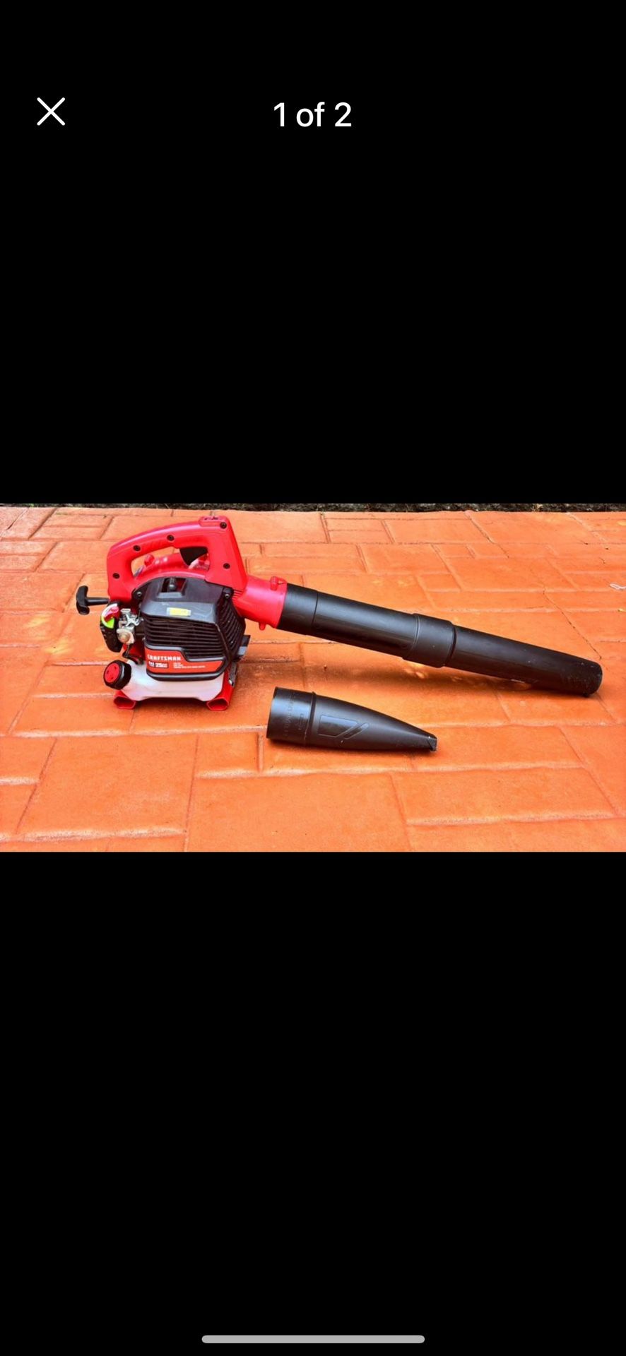 Craftsman CMXGAAMA25BL 200 mph 430 CFM Gas Handheld Leaf Blower