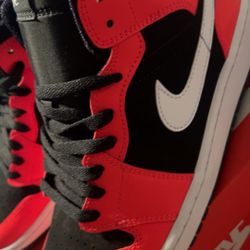 Bright Red/orange Nikes Brand New Never Worn