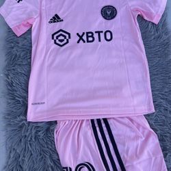 Inter Miami Messi Kids Soccer Jerseys 