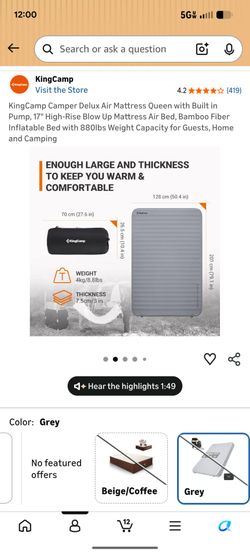Inflatable Matress