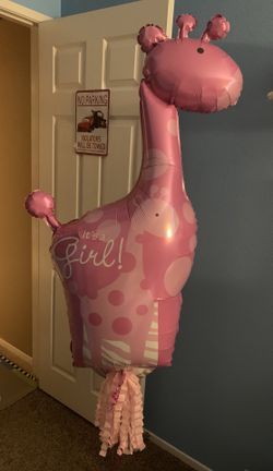 Giraffe balloons 🎈 15 dlls with helium