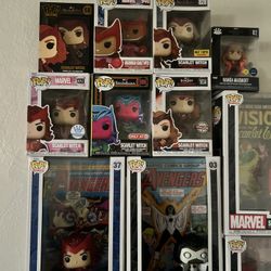 Scarlet Pop Funko Pops